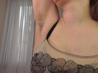 My sexy Hairy Armpits sensual tease