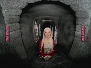 VR Conk Game Of Thrones XXX Parody with Lilly Bell as Rhaenyra Targaryen VR Porn