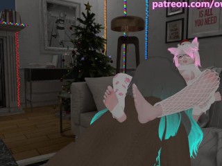 Virtual Slut OFFERS HER BODY FREE USE to her HORNY FUTA friend as a Christmas gift - Trailer