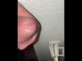 Precum edged after hearing my wife fantasize about a BBC stretching her pussy