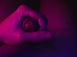 Close up Cock Cumming while Guy Moaning and Slowly Stroking until Big Cumshot & Intense Orgasm - 4K