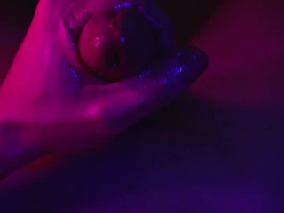 Close up Cock Cumming while Guy Moaning and Slowly Stroking until Big Cumshot & Intense Orgasm - 4K