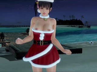 Dead or Alive Xtreme Venus Vacation Koharu Santa Outfit Xmas Nude Mod Fanservice Appreciation