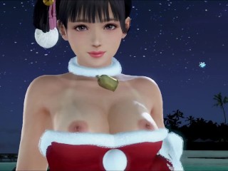 Dead or Alive Xtreme Venus Vacation Koharu Santa Outfit Xmas Nude Mod Fanservice Appreciation