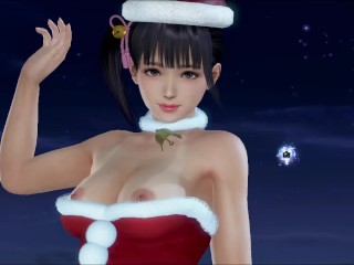 Dead or Alive Xtreme Venus Vacation Koharu Santa Outfit Xmas Nude Mod Fanservice Appreciation