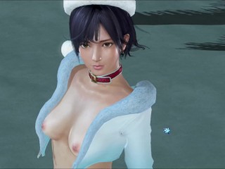 Dead or Alive Xtreme Venus Vacation Nagisa Reindeer Mini Xmas Nude Mod Fanservice Appreciation