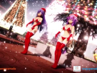 MMD R18 Iris Heart x Purple Hear Christmas Chocolate Cream