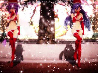 MMD R18 Iris Heart x Purple Hear Christmas Chocolate Cream