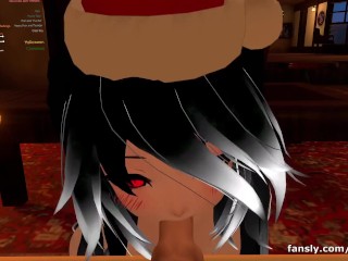 Horny Catgirl makes you cum for Christmas~ | JOI POV VRChat ERP