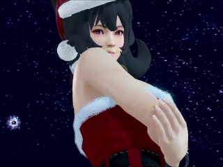 Dead or Alive Xtreme Venus Vacation Ayane Santa Outfit Xmas Nude Mod Fanservice Appreciation