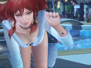 Dead or Alive Xtreme Venus Vacation Kanna Reindeer Mini Xmas Mod Fanservice Appreciation