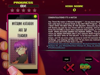 mitsumi is at teacher (deep space waifu part 7) LETS PLAYS