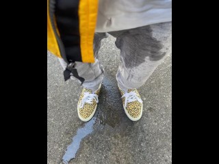 【＃2】I can't stand peeing in front of my girlfriend before a date and I leaked