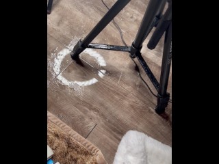 Ms. Claus's super horny squirt explosion