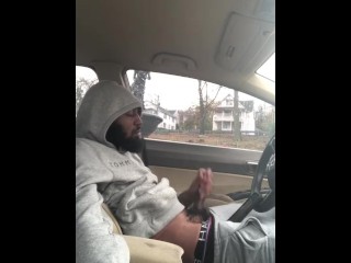 BBC JERKING IN CAR