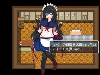 【#05 同人エロゲー アルミフィアの塔(体験版)実況動画】今度は爆乳店員さんに手コキで扱いてもらい、射精しまくり・・(巨乳・爆乳ファンタジー抜きゲー) Hentai game