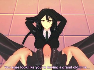 Hentai POV Feet Infinite Stratos Chifuyu Orimura