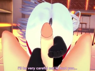 Hentai POV Feet Infinite Stratos Laura Bodewig