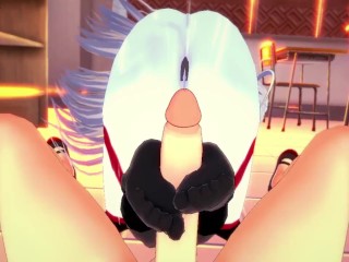 Hentai POV Feet Infinite Stratos Laura Bodewig