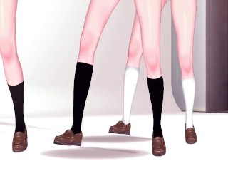 【KKS／MMD】チキチキバンバン 早坂愛 四宮かぐや 藤原千花【かぐや様は告らせたい】