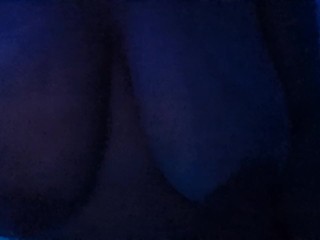 Enjoy an Explosion of Pleasure - Colorful Lights, Titty Rubbing and Milk Squirting!