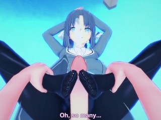 Hentai POV Feet Senran Kagura Yumi