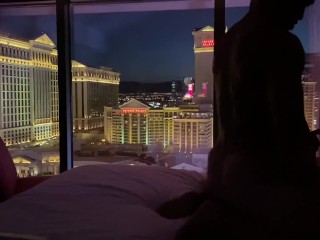 VEGAS DANCERS FUCK IN HOTEL - Hot Silhouette Sex