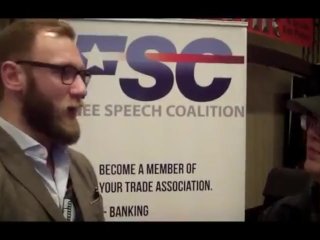 Free Speech Coalition Eric Paul Leue w- Jiggy Jaguar AVN Expo 2017