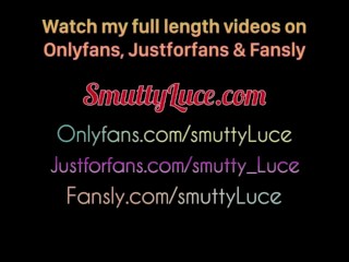 (Visit my website: SMUTTYLUCE. COM) - Lucy gets Hammered by BBC. All anal/ Balls deep/ Gape