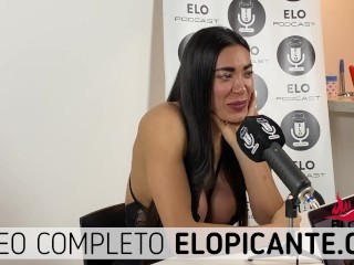 PAMELA POMBO ACEPTA RETO DE ELO PODCAST DE TRAGARSE LA CREMA!