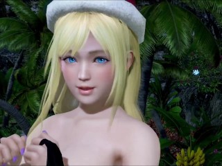 Dead or Alive Xtreme Venus Vacation Honoka Snowy Fairy Xmas Nude Mod Fanservice Appreciation