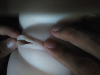 No hay nada más excitante y sensual que sentir su orgasmo - muñeca sexual