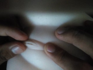 No hay nada más excitante y sensual que sentir su orgasmo - muñeca sexual