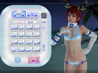 Dead or Alive Xtreme Venus Vacation Kanna Holy Snow Xmas Mod Fanservice Appreciation