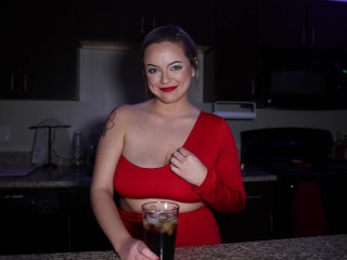 Picked up Huge Natural Tits Alexis Kay on New Years after she was publicly flashing in the club