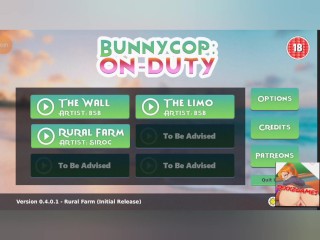 Furry Bunny cop on duty zootopia oficial hobbs