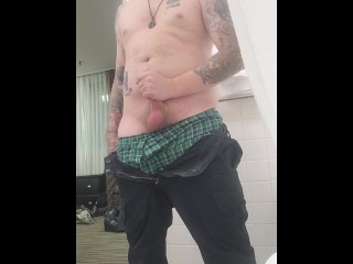 Tattooed guy cums alot for you