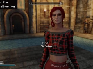 Dick Goes Deep In Triss Big Ass