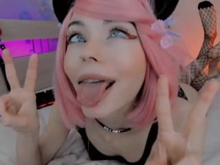 SILLY UWU ANIME GIRL DROOLING WITH AHEGAO FACE