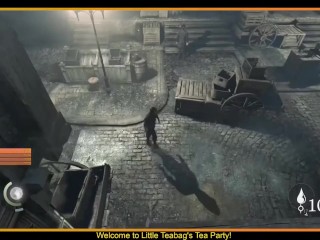 Spinning glitch - Thief video game clip from my live stream