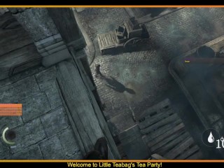 Spinning glitch - Thief video game clip from my live stream