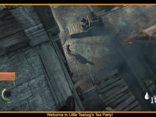 Spinning glitch - Thief video game clip from my live stream