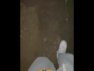 I can't stand it during the outdoors and I pee a lot!