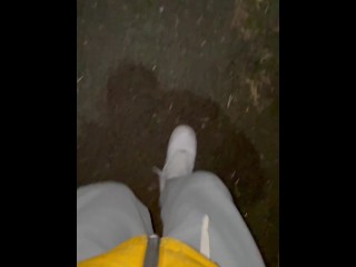 I can't stand it during the outdoors and I pee a lot!