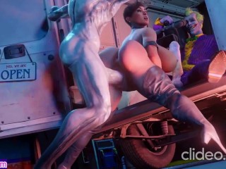 (4K) Female super heroes fuck various monsters with cum filled penises | 3D Hentai Animations | P88