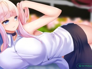 Live Waifu Wallpaper - Part 35 - College Girl Masturbate By LoveSkySan