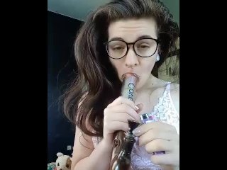 Messy Haired Wake And Bake