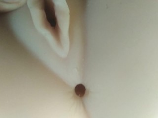 Me calienta masturbarme 🤤 Voy a acabar! - muñeca sexual