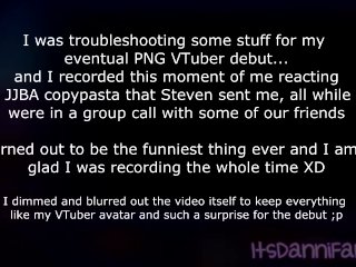 Reacting to a Hilarious JJBA copypasta that my BF showed me XD