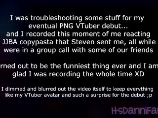 Reacting to a Hilarious JJBA copypasta that my BF showed me XD